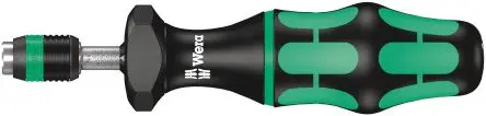 Produktfoto 1 von Wera 1/4 in Drehmomentschraubendreher Voreinstellbar 0.3 To 1 Nm / ±6 % Länge 142mm