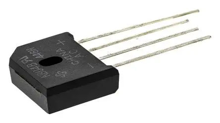 Vishay Brückengleichrichter 100 V 200 A Durchsteckmontage 1 V KBU Einfach 4-Pin 5 μA