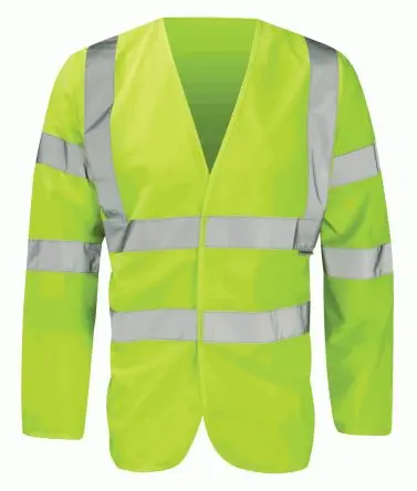 Produktfoto 1 von Liscombe HVJ03Y Unisex Warnschutzjacke Gelb, Größe L
