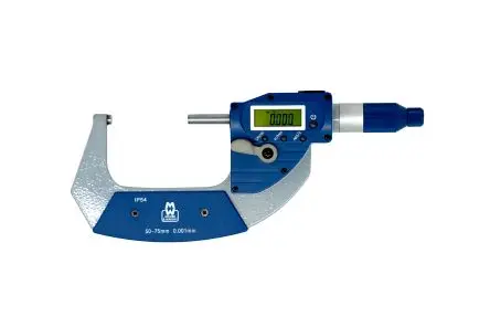 Produktfoto 1 von Moore & Wright Batteriebetrieben Außen- Mikrometer Zoll, Metrisch, 50 mm bis 75 mm / 0.4 %