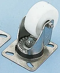 Produktfoto 1 von LAG Drehbar Rolle, Rad ø 150 mm, 370 kg, Ges H. 192 mm, Rad B. 40 mm
