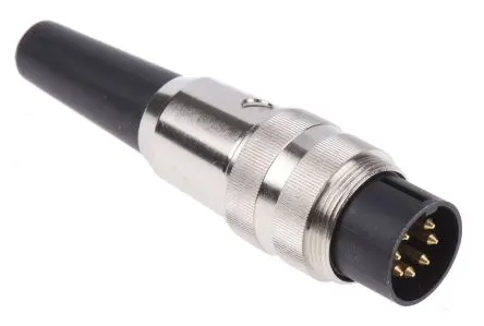 Produktfoto 1 von Lumberg SV M16 DIN-Stecker Gerade 7-polig, DIN EN 60529, 60V ac 5A IP40 Kabel, Mit Gewinde Stecker