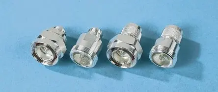 Produktfoto 1 von Telegärtner HF Adapter, 50 Ω, Gerade, 8Hz Buchse Stecker, Koaxial Nennspannung