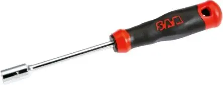 SAM 5 mm Sechskant Steckschlüssel-Handgriff Schließer (NO), Länge 248mm / Klinge 125 mm