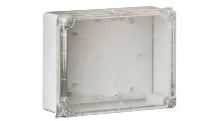 Produktfoto 1 von WISKA CLWIB Thermoplast Abzweigdose Klar IP65 Breite 250mm Höhe 135 mm Länge 320 mm