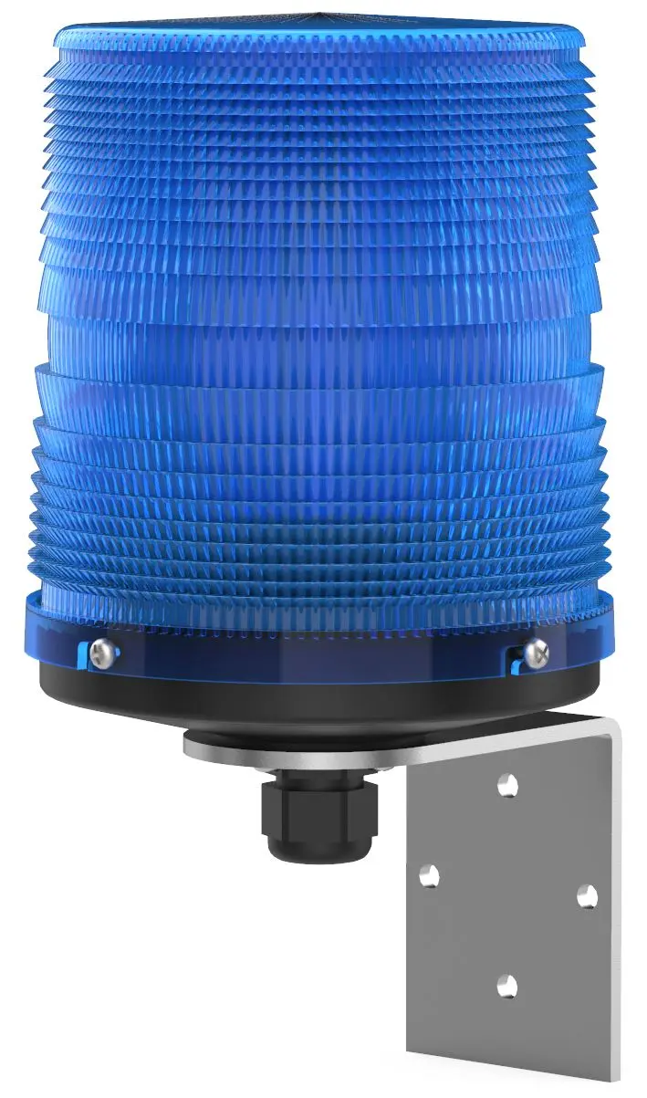 Produktfoto 1 von Pfannenberg PMF LED-HI LED Blinkend Signalleuchte Blau, 12/24 V DC