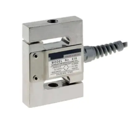 Produktfoto 1 von Tedea Huntleigh Models 616 Quetschanschluss Kraftmessdose 50 kg aus Edelstahl 150 kg, Kabel