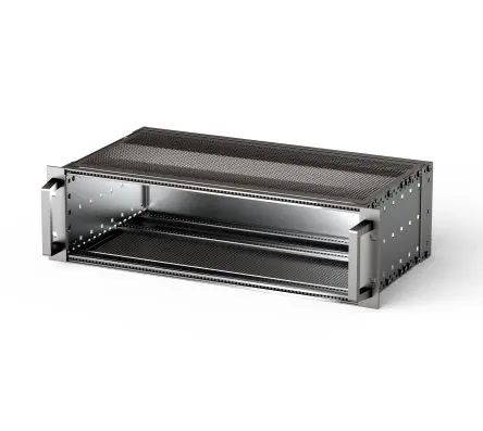 Produktfoto 1 von nVent SCHROFF 24567 Sub-Rack 3 U Belüftet, B: 426.7 mm x T: 175 mm x H: 355 mm
