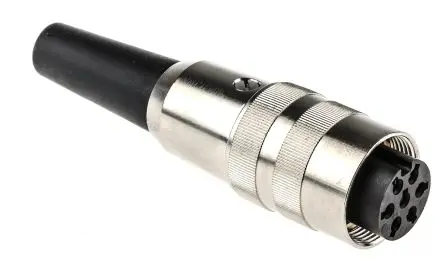 Produktfoto 1 von Lumberg KV M16 DIN-Buchse Gerade 7-polig, DIN EN 60529, 250V ac 5A IP40 Kabel, Mit Gewinde Buchse
