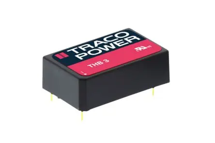 TRACOPOWER THB 3 DC/DC Konverter, 15V OUT 100 mA Durchsteckmontage 36V dc 4 kV ac 3 W -40 °C 85 °C