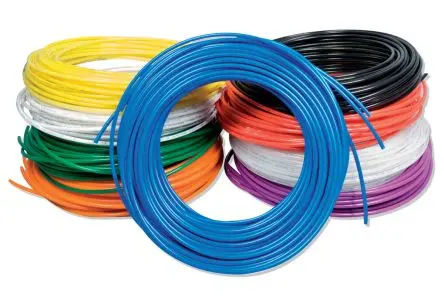 Produktfoto 1 von Legris 1015Y Druckluftrohr Polyethylen Schwarz 6 mm x 150 m bis 16 bar