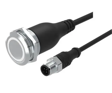 Produktfoto 1 von EAO 82 Druckschalter Tastend Panel Ø 22 mm, 1 Wechsler / 3A 240 V dc 240 V ac, IP65, IP67