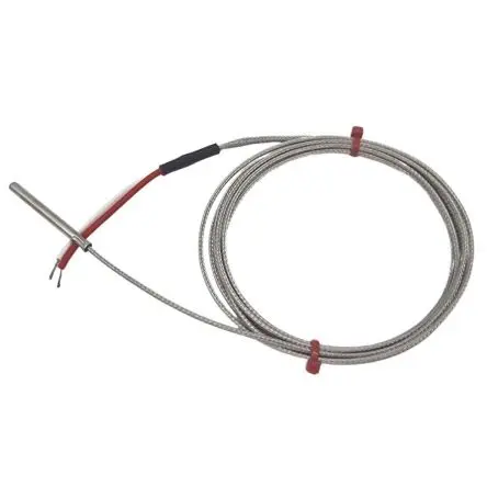 Produktfoto 1 von RS PRO Tube Thermocouple Edelstahl 316 Geerdetes Thermoelement Typ K, Ø 4 mm x 40 mm 60 °C → 350 °C