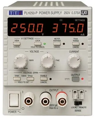 Produktfoto 1 von Aim-TTi Digital 1 Linear 250V IEC 320 Labornetzgerät 360 mA 94 W