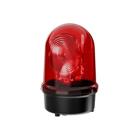 Produktfoto 1 von Werma LED Signalleuchte Rot 24V Basis, Ø 142 mm x 218 mm