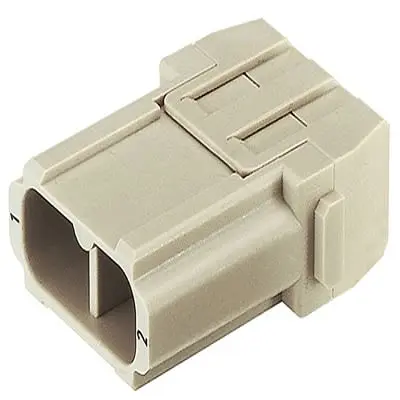 Produktfoto 1 von HARTING Han Modular Modul Stecker, 2-polig 31A, Crimpbefestigung, Modul