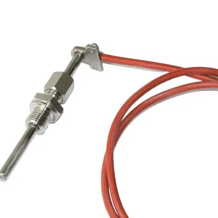 Produktfoto 1 von Electrotherm Pt100 Widerstandsthermometer Edelstahl Ø 6 mm 2 x 100 mm F0.3, 200 °C → 400 °C, 2500 mm Leitung