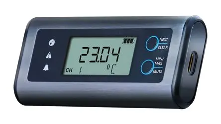 Produktfoto 1 von Lascar EL-SIE-6+ Temperatur Druck, Luftfeuchtigkeit, Temperatur Datenprotokolliergerät, USB, -18 °C → 55 °C