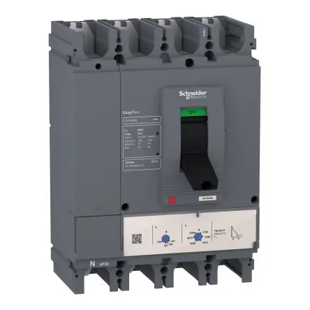 Produktfoto 1 von Schneider Electric EasyPact Lastkreisüberwachung, 600A 65 kA, Fest