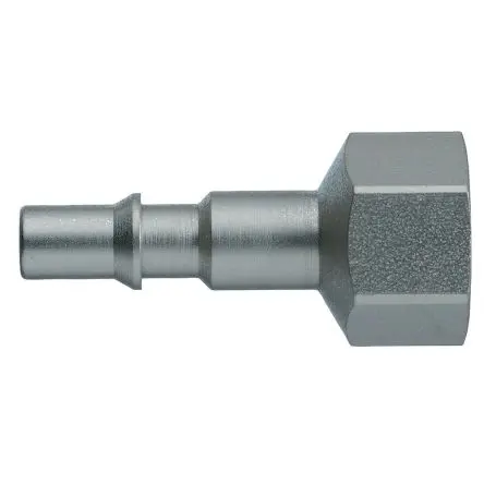 Produktfoto 1 von Legris Pneumatische Schnellsteckkupplung, Stahl, vernickelt 1/4 in Stecker/Buchse