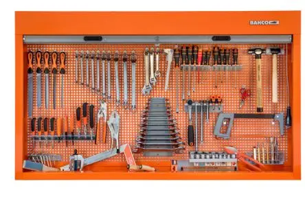 Bahco Stahl Werkzeugschrank, 1.8 m x 170mm x 1.8 m