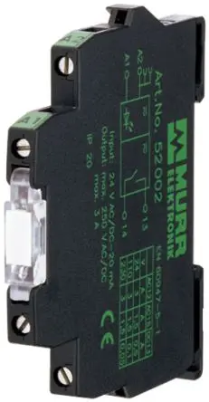 Produktfoto 1 von Murrelektronik Limited MIRO TR Halbleiter-Interfacerelais 53 V 48V dc Schienenverkehr Schraube
