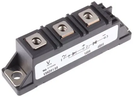 Produktfoto 1 von Vishay VS-VSKD91 Panel Diode Recovery Gleichrichter Serie, 800 V / 100 A, 3-Pin TO-240