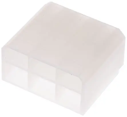 Produktfoto 1 von TE Connectivity FASTIN-FASTON .250 Crimpkontaktgehäuse, Gr. 6.35 mm, Stecker, Nylon, B 6.35 mm, Natur, 6-polig