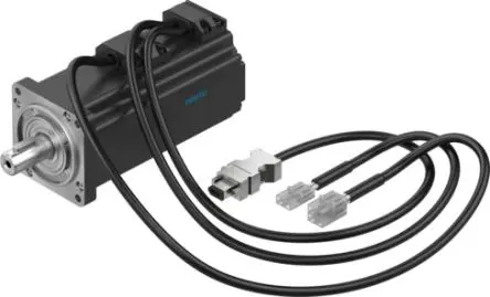 Produktfoto 1 von Festo EMMB-AS Servomotor, 1.92 Nm, 300V, 6000U/min, 200 W, 0.7 Nm, B. 255mm, T. 8 mm, L. 255 mm