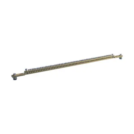 Produktfoto 1 von nVent ERIFLEX, nVent ERIFLEX Reihe Stromschiene 250A, Messing, ERIFLEX Reihe