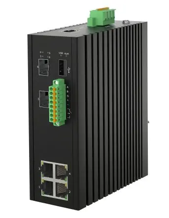 Produktfoto 1 von RS PRO Ethernet-Switch 4-Port Managed