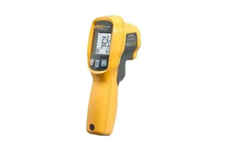 Produktfoto 1 von Fluke 62 MAX Infrarot Thermometer, -30 °C 10:1, bis +500 °C, ± 1.5 °C, Fahrenheit, °C, F, ISO-kalibriert