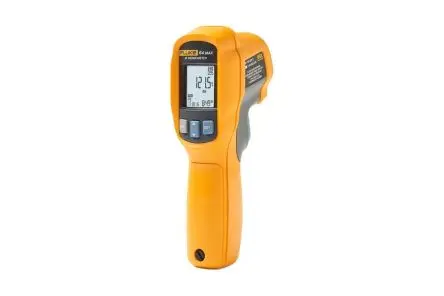 Produktfoto 1 von Fluke 64 MAX Infrarot Thermometer, -30 °C 20:1, bis +600 °C, ± 1 °C, F, °C, Fahrenheit