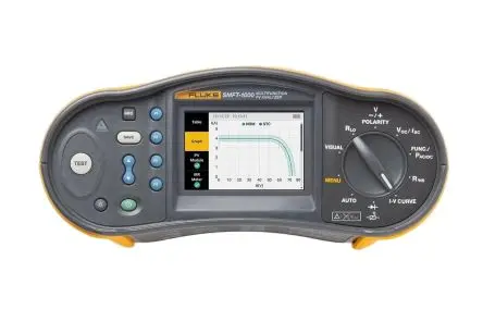 Produktfoto 1 von Fluke SMFT-1000/FPC EU Multifunktionsprüfgerät Erdungswiderstandsmessung Automatischer FI Test Optischer USB 1kV 1000 V