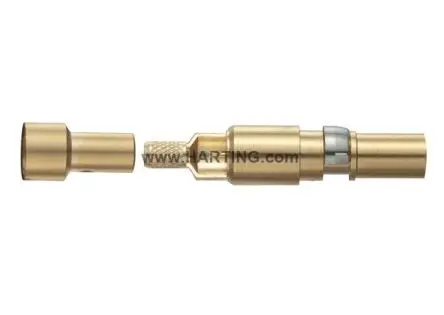Produktfoto 1 von HARTING Han Coaxial Kontakt Buchse, 1-polig 1.5A, Kabel, Koaxialkontakt