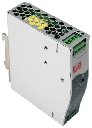 Produktfoto 1 von MEAN WELL SDR DIN-Schienen Netzteil Getaktete Stromversorgung 264V ac AC / 3.2 A 28V dc DC 75 W