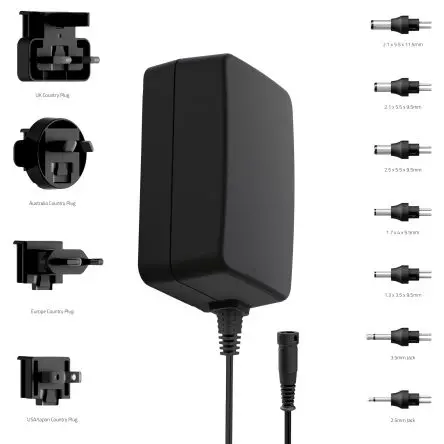 Produktfoto 1 von Friwo 18 W FW8001 1 AC/DC-Adapter Austauschbar Austauschbar 2 A AC/DC-Adapter, 9V dc