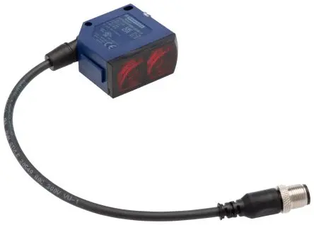 Produktfoto 1 von Telemecanique Sensors XUK Kompakt Optischer Sensor Diffus mit Hintergrundunterdrückung Öffner, NO, PnP Ausgang 4-polig
