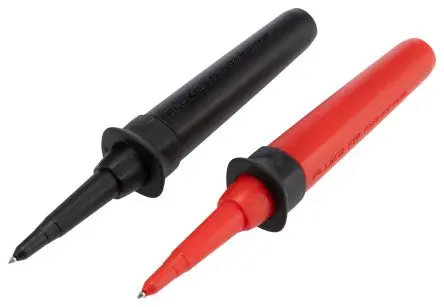 Produktfoto 1 von Fluke Mit Gewinde Prüfspitze Rot, Schwarz 2 mm, 1kV 10A