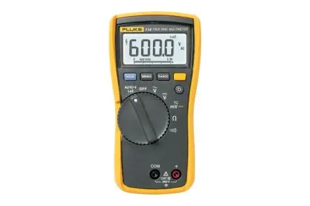 Produktfoto 1 von Fluke 114 LCD Multimeter Echteffektivwert, CAT III 600 V, 6000 kΩ Tragbar