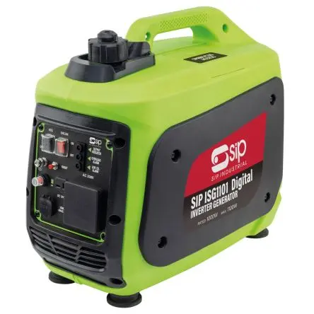 Produktfoto 1 von SIP 1000 W 1-Phasen Stromerzeuger / 230V, 14 kg, Benzin 2.4 L, 55 dBA