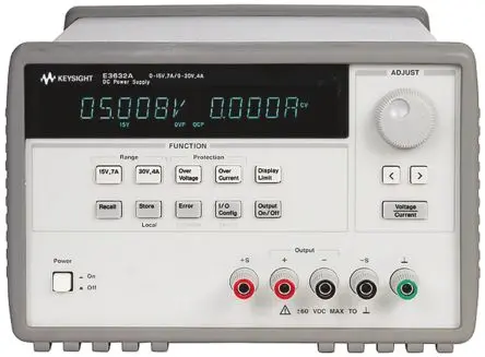 Produktfoto 1 von Keysight Technologies Digital 5 Digital 30V ac IEC 320 Labornetzgerät 7 A 120 W