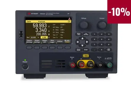 Produktfoto 1 von Keysight Technologies Digital 5 Digital 60V Labornetzgerät 10 A 200 W, DKD/DAkkS-kalibriert