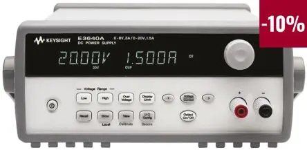 Produktfoto 1 von Keysight Technologies Digital 5 Digital 20V IEC 320 Labornetzgerät 3 A 30 W, ISO-kalibriert