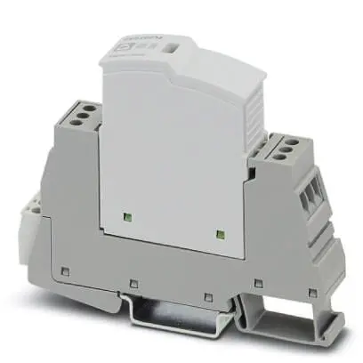 Produktfoto 1 von Phoenix PLT-SEC Überlastschutzgerät Überlastschutzgerät Typ 3 0.026 kA 240V ac/dc, DIN-Hutschiene, -40 °C→80 °C