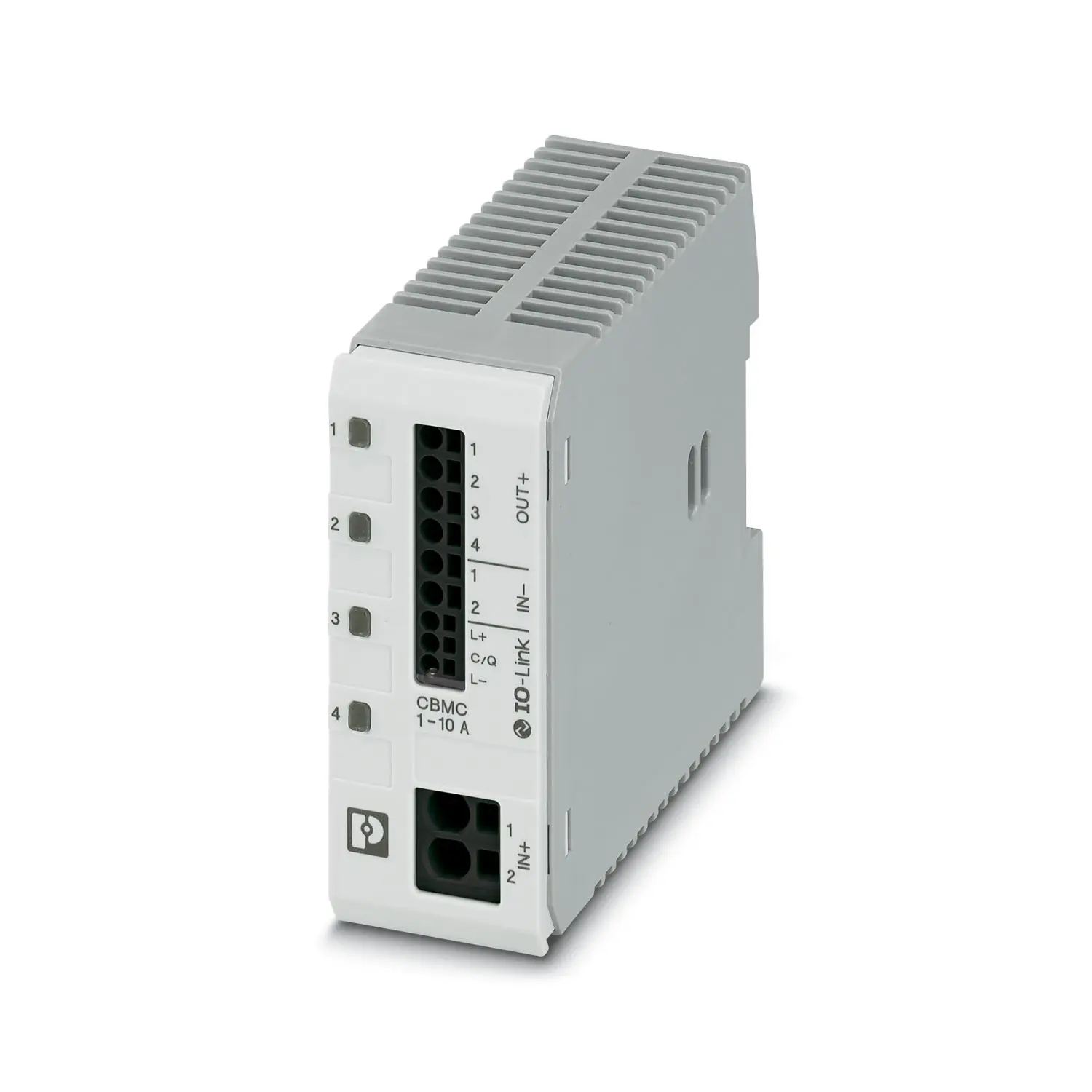 Produktfoto 1 von Phoenix Contact CBMC Elektronischer Schutzschalter 24 V 4, 10 A DIN-Hutschiene 80 A, Typ E L. 90 mm x 98 mm