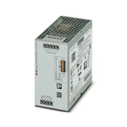 Produktfoto 1 von Phoenix Contact QUINT POWER DIN-Schienen Netzteil Spannungsversorgung 400V ac Wechselstrom/Gleichstrom / 20 A 24V dc 541