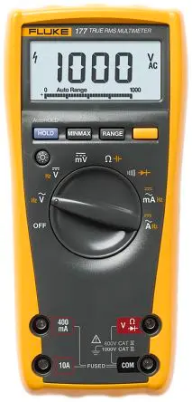 Produktfoto 1 von Fluke 177 Digital Digital Multimeter Echteffektivwert, CAT III, CAT IV, 50 mΩ