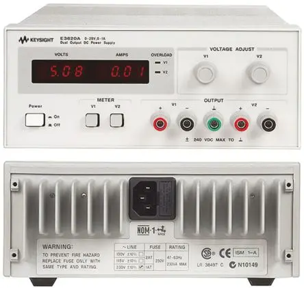 Keysight Technologies Digital 2 Digital 25V IEC 320 Labornetzgerät 1 A 25 W, DKD/DAkkS-kalibriert