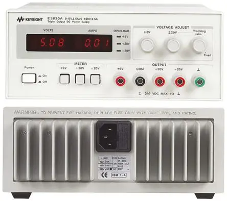 Produktfoto 1 von Keysight Technologies Digital 3 Digital 20V IEC 320 Labornetzgerät 2.5 A 15 W